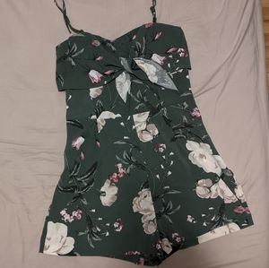Dynamite Floral Romper